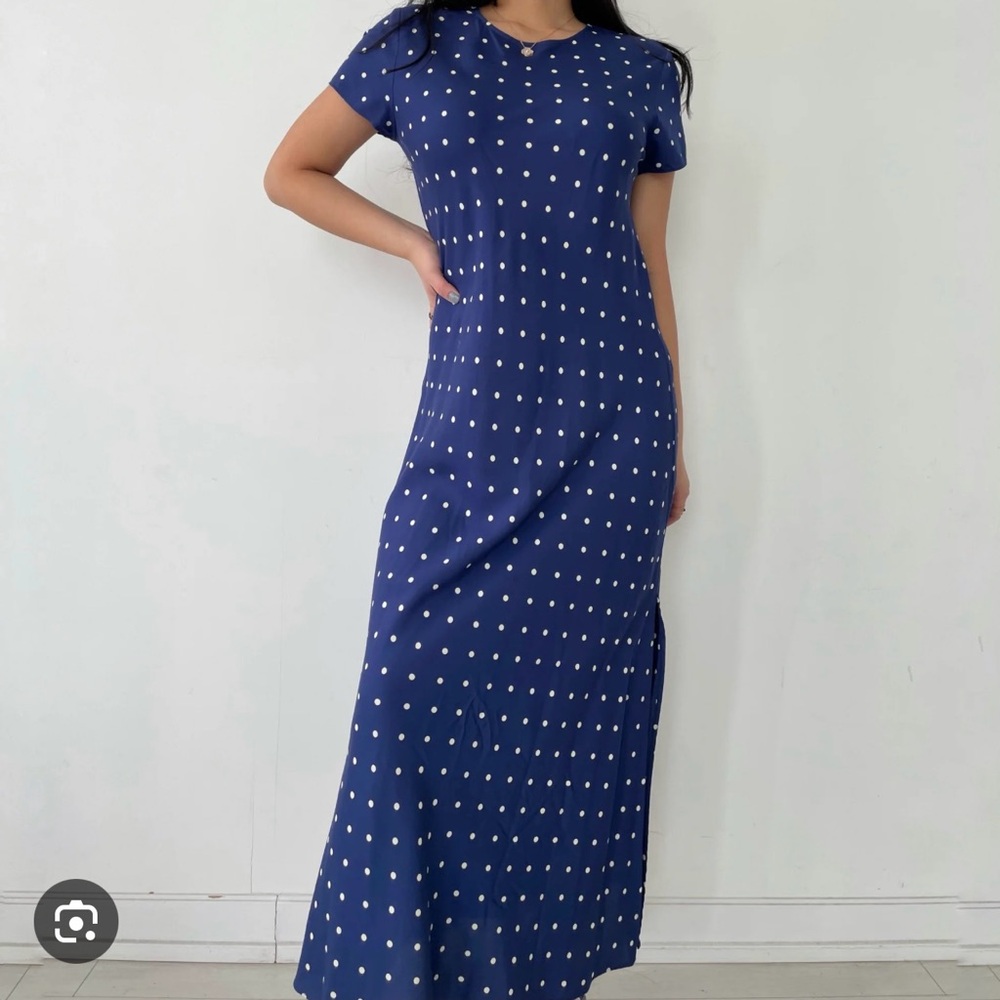 Reformation polka dot dress